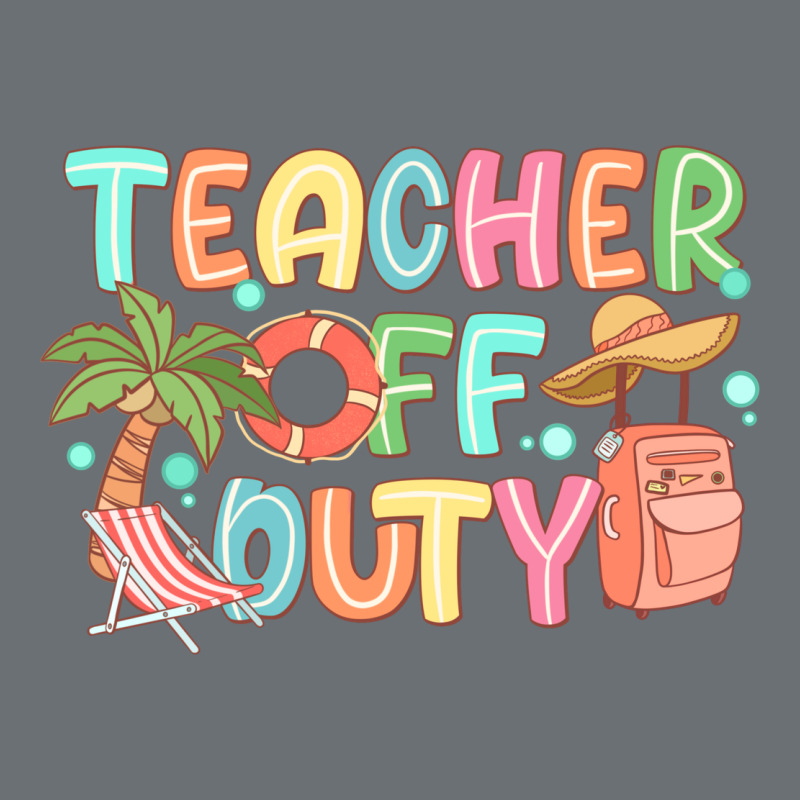 Teacher Off Duty Summer Premium Hoodie by JahusDesignShop | Teevron