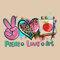 Peace Love Art   Ado Heavyweight Sweatshirt | Teevron