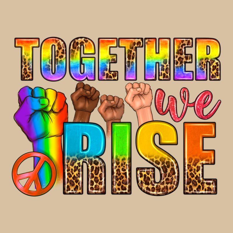 Western Lgbtq+ Together We Rise Heavyweight Hoodie by BundleAndBundleShop | Teevron