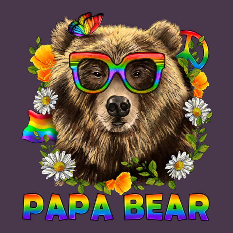 Papa Bear Pride Lgbtq+ Heavyweight Hoodie by BundleAndBundleShop | Teevron