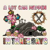 Easter A Lot Can Happen In Three Days Vintage Tee | Teevron