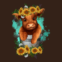 Baby Cow In A Bucket Heavy Core Tee | Teevron