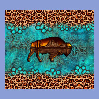 Bison Leopard Gemstone Long Sleeve Tee | Teevron