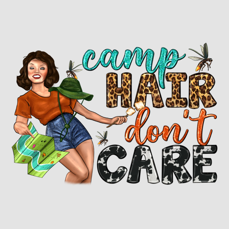 Camp Hair Don't Care Premium Sweatshirt by BundleAndBundleShop | Teevron
