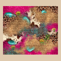 Pink Glitter Leopard Sunflower Gemstone Heavyweight Sweatshirt | Teevron