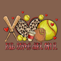 Rub Some Dirt On It Softball Zipper Hoodie | Teevron