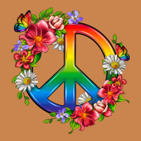 Peace Pride Lgbtq+ And Flowers Heavyweight Hoodie | Teevron
