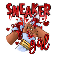 red sneaker girl afro woman | Teevron