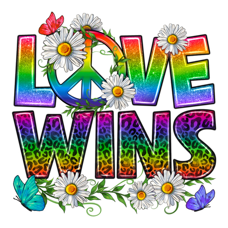 Pride Lgbtq+ Love Wins Heavyweight Hoodie by BundleAndBundleShop | Teevron