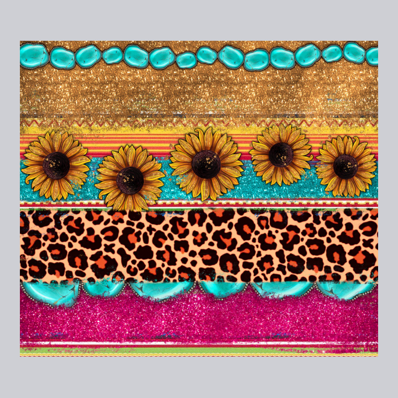 Leopard Sunflower Gemstone Heavyweight Sweatshirt by JahusDesignShop | Teevron