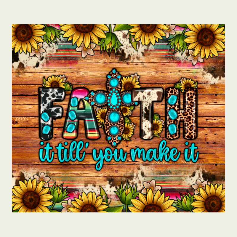 Faith It Till You Make It Urban Heavy Tee by JahusDesignShop | Teevron
