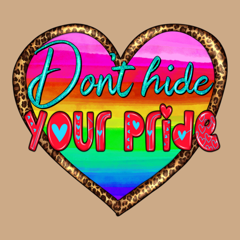 Dont Hide Your Pride Vintage Hoodie by HRA Design Shop | Teevron