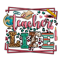 Teacher life leopard frame | Teevron