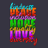 Kindness Peace Inclusion Hope Equality Love Diversity Vintage Hoodie | Teevron