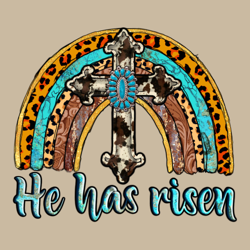 He Has Risen Rainbow Long Sleeve Tee by AdoDesignShop | Teevron