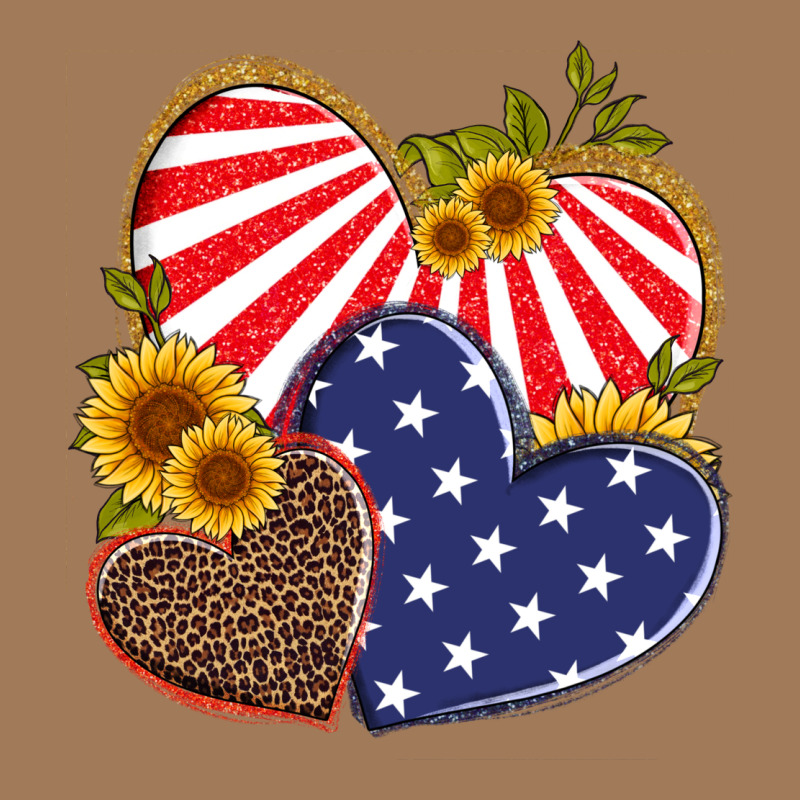 America Heart And Sunflower Classic Tee by Artiststas | Teevron