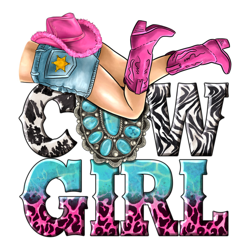 Cow Girl Premium Tee by texasbilliewilder | Teevron