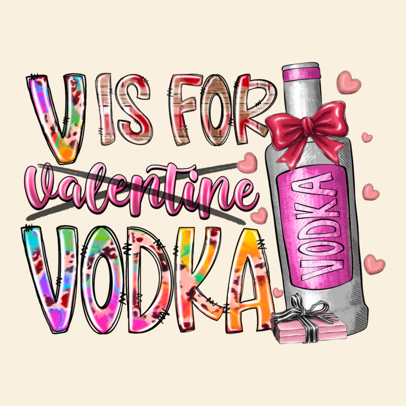 Vis For Valentine Vodka Vintage Hoodie by RacoonDesign | Teevron