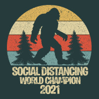 Bigfoot Social Distancing World Champion Premium Hoodie | Teevron