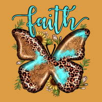 Faith Leopard Butterfly Urban Heavy Tee | Teevron