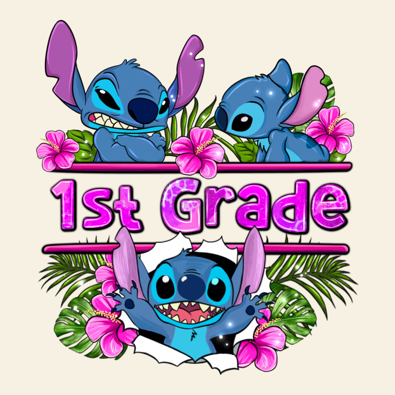 Preview Flower Stitch 1st Grade Vintage Tee by AdoDesignShop | Teevron