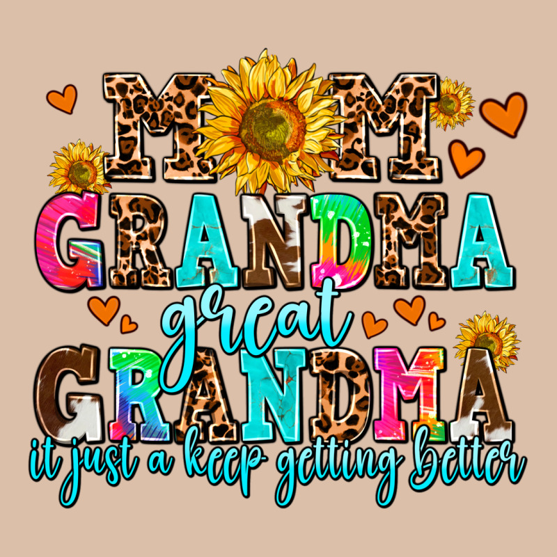 Mom Grandma Great Grandma Its Just A Keep Getting Urban Heavy Tee by AdoDesignShop | Teevron