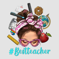 Best Teacher Messy Bun Bbs Premium Sweatshirt | Teevron