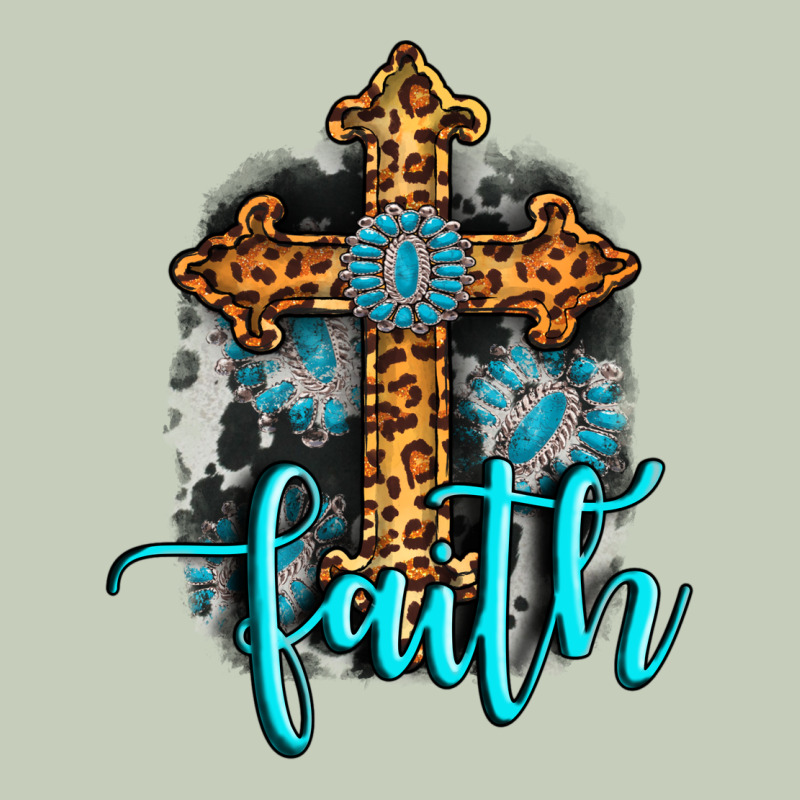 Faith Western Turquoise Long Sleeve Tee by AdoDesignShop | Teevron