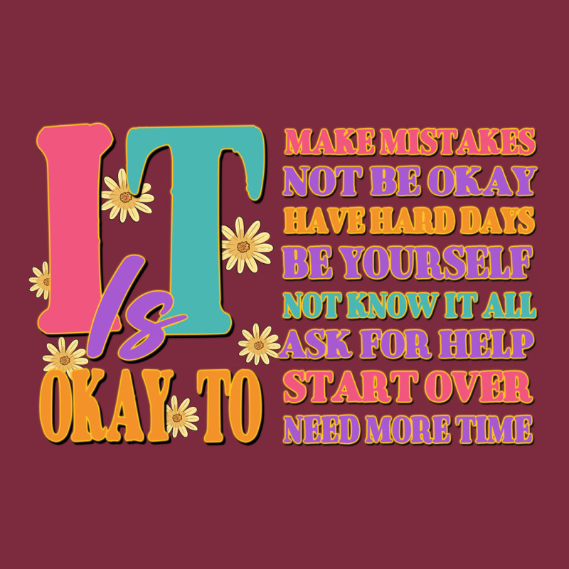 It Is Okay To Premium Hoodie by JahusDesignShop | Teevron