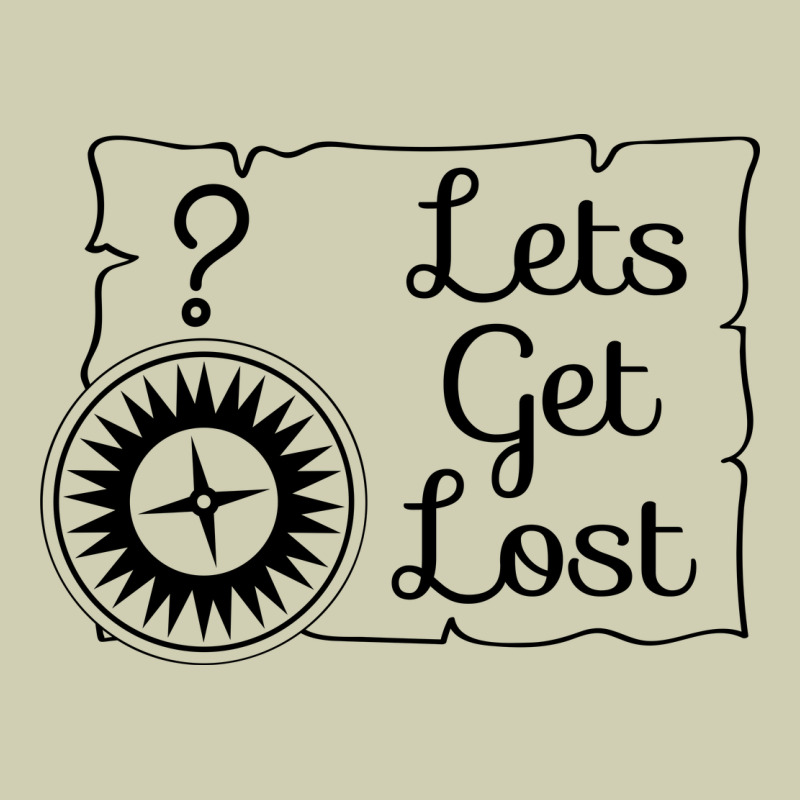 Lets Get Lost Heavy Core Tee by Unal Design | Teevron