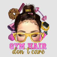Messy Bun Gym Hair Don't Care Bbs Premium Sweatshirt | Teevron
