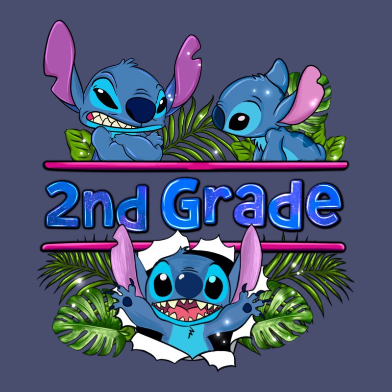 Preview Flower Stitch 2nd Grade Vintage Tee by AdoDesignShop | Teevron
