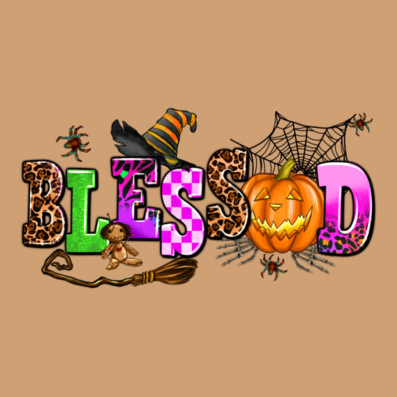 Halloween Blessed Vintage Tee by AdoDesignShop | Teevron