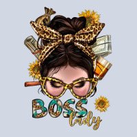 Western Messy Bun Boss Lady With Money Premium Sweatshirt | Teevron