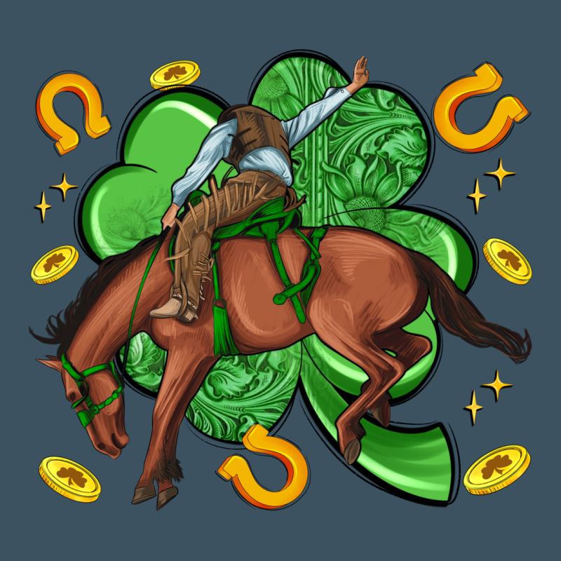 Cowboy With Shamrock Urban Heavy Tee by Artiststas | Teevron