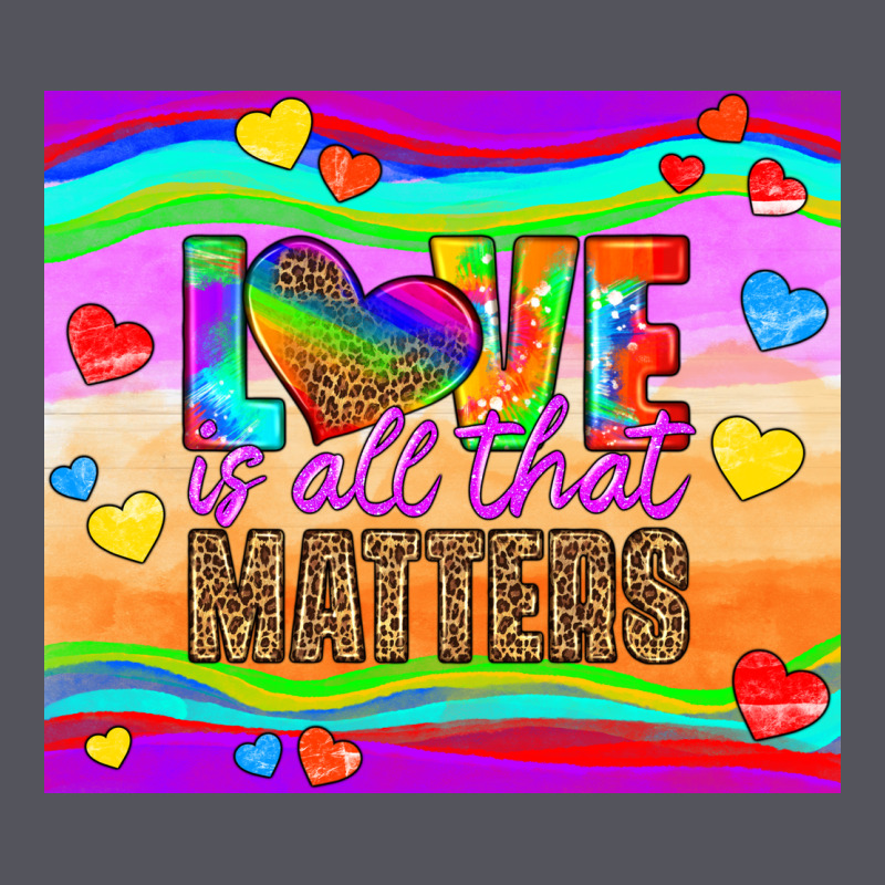 Love Is All That Matters Vintage Hoodie by HRA Design Shop | Teevron