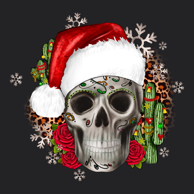 Skull Christmas Cactus Vintage Tee by JahusDesignShop | Teevron
