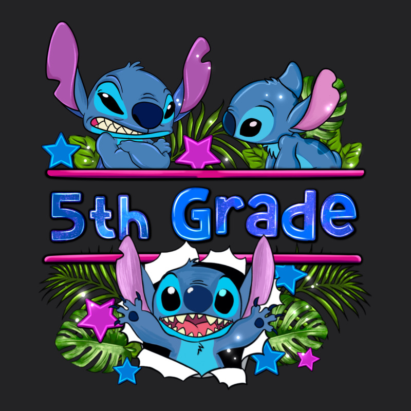 Preview Flower Stitch 5th Grade Vintage Tee by AdoDesignShop | Teevron