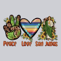 Peace Love San Judas Heavyweight Sweatshirt | Teevron