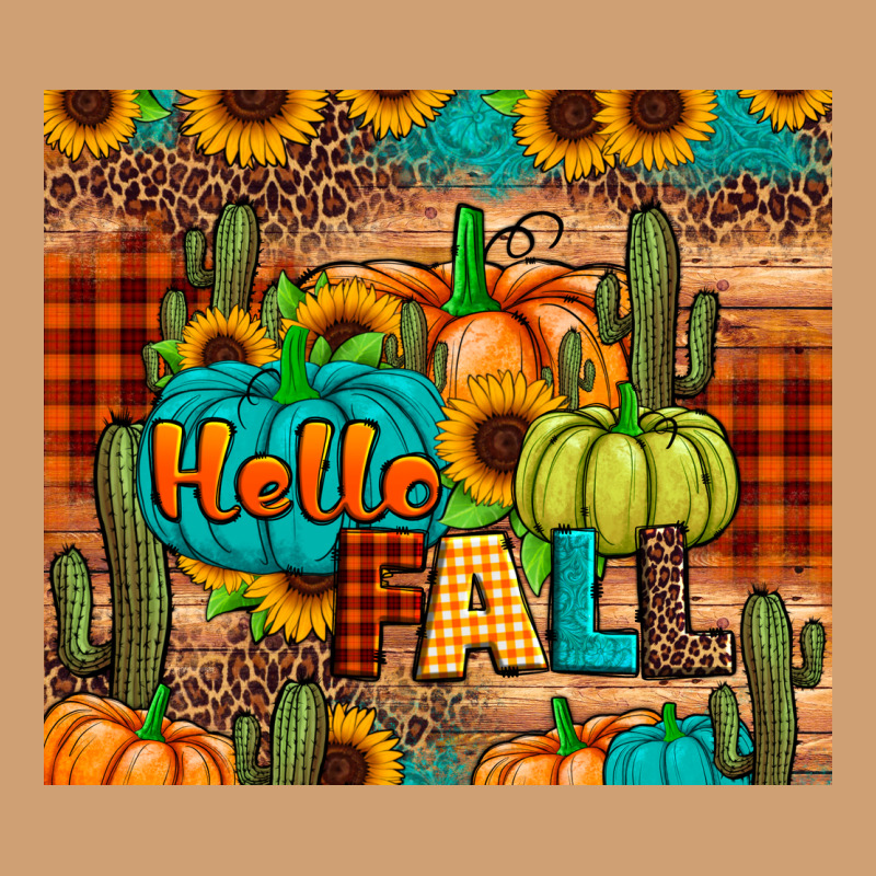 Hello Fall Pumpkin Vintage Tee by JahusDesignShop | Teevron