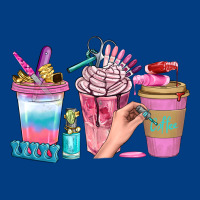 Nail Coffee Cups With Rings Bbs Premium Sweatshirt | Teevron
