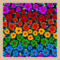 Pride Lgbtq Flowers Seamless Pattern Heavyweight Hoodie | Teevron