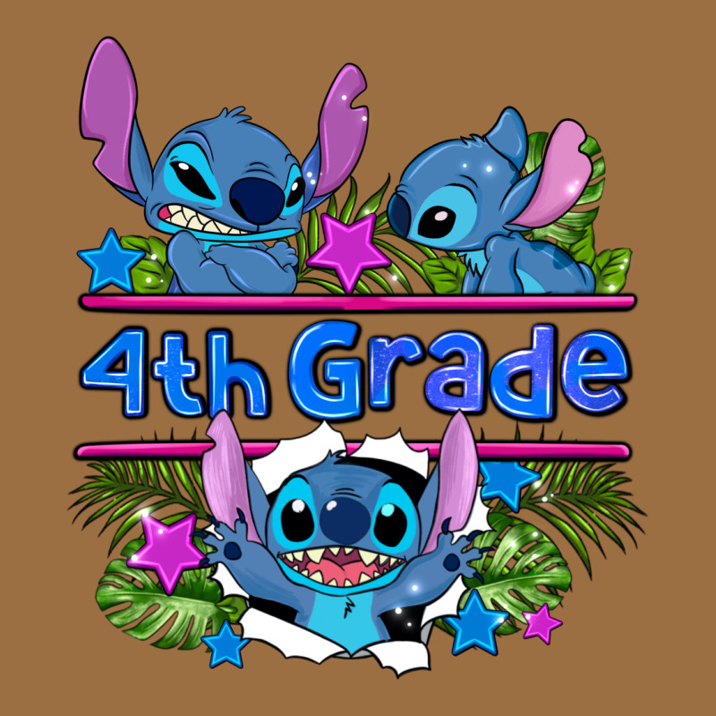 Preview Flower Stitch 4 Th Grade Vintage Tee by AdoDesignShop | Teevron