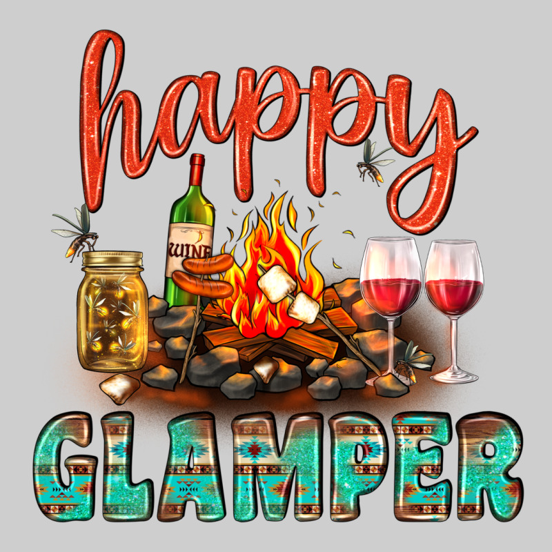 Happy Glamper Camp Premium Sweatshirt by BundleAndBundleShop | Teevron
