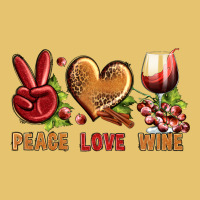 Peace Love Wine Premium Sweatshirt | Teevron