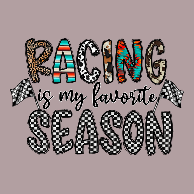 Racing Is My Favorite Season Vintage Hoodie by CowhideDigitalArt | Teevron
