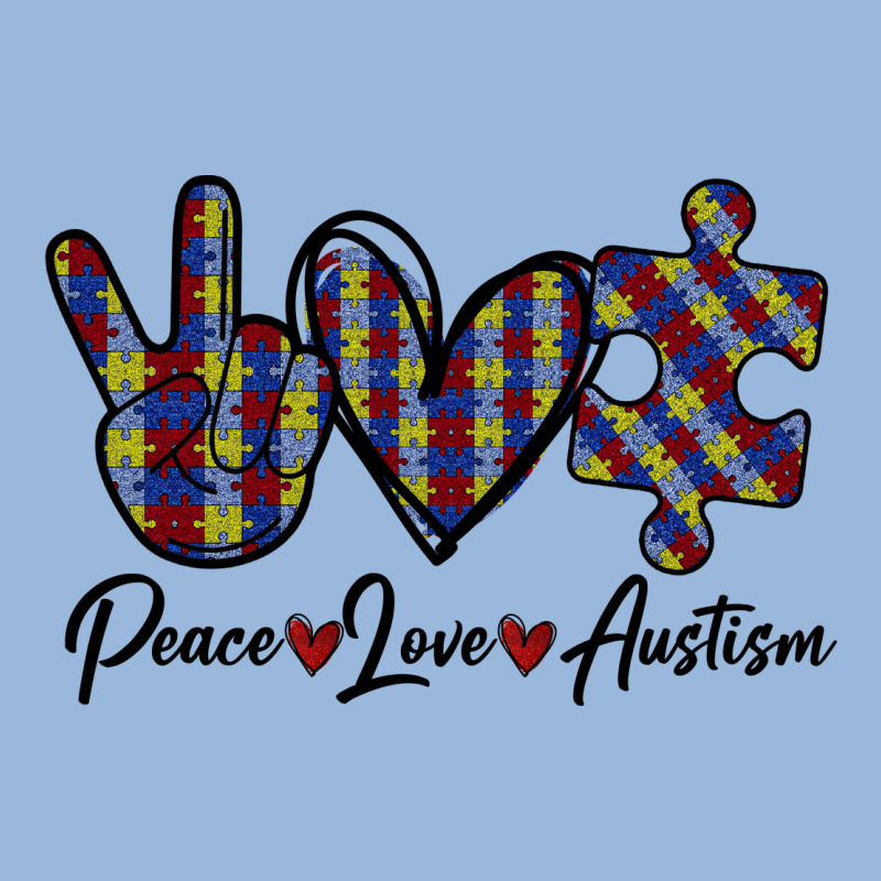 Peace Love Autism Premium Hoodie by Bettercallsaul | Teevron