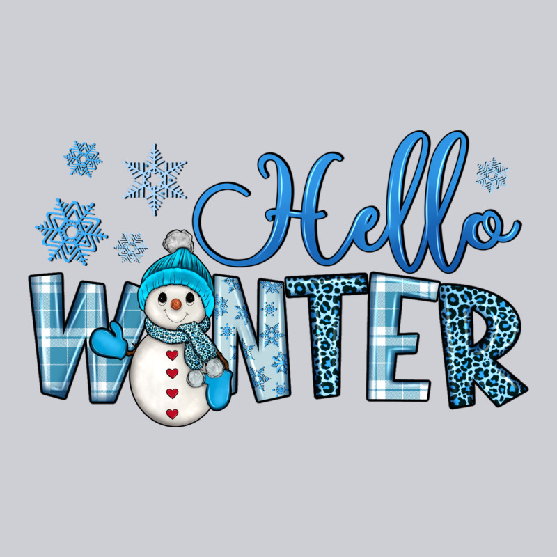 Hello Winter Heavyweight Sweatshirt by JahusDesignShop | Teevron