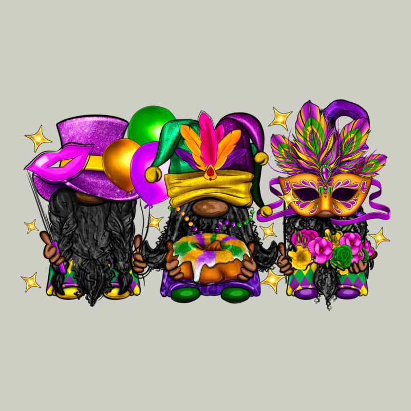 Mardi Gras Afro Gnomies Heavyweight Hoodie by BundleAndBundleShop | Teevron