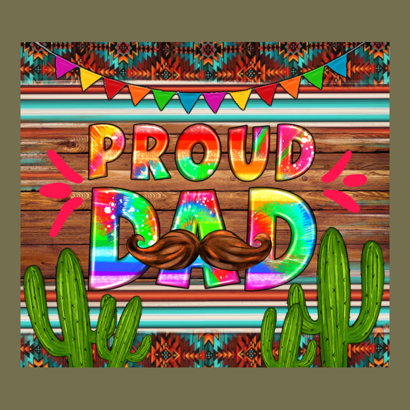 Proud Dad Tumbler Vintage Hoodie by HRA Design Shop | Teevron